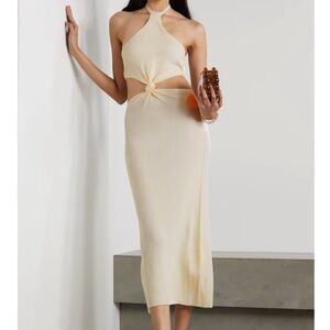 Cult Gaia Cameron ribbed cut-out dress Brand new w tags! Size: M